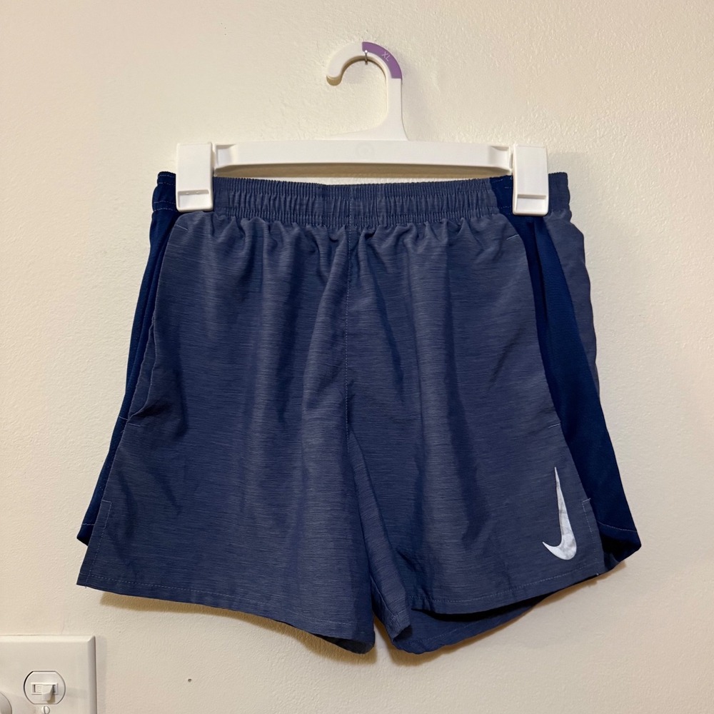 Nike Challenger Running Shorts Size S Indigo Blue